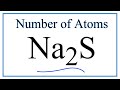 Atoms in Na2S and Avogadro's Number