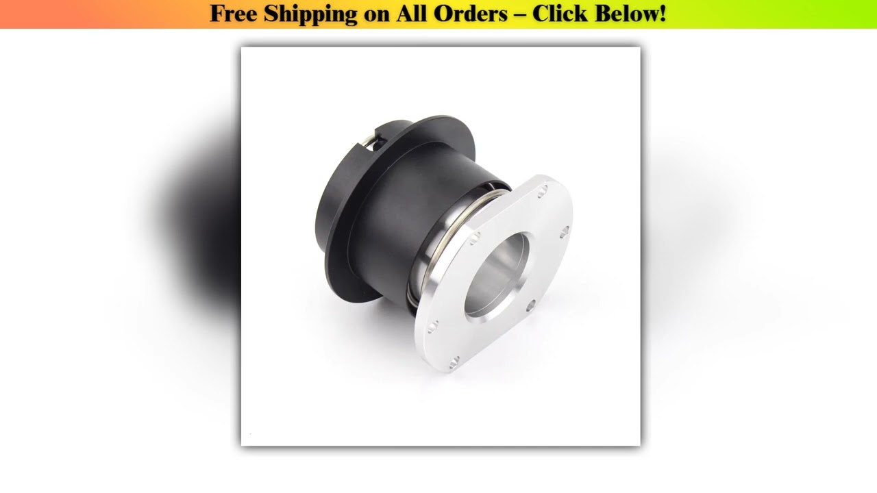 QR1 Wheelside Racing Game Simulator Steering Wheel Metal Quick Release Compatible with FANATEC Base