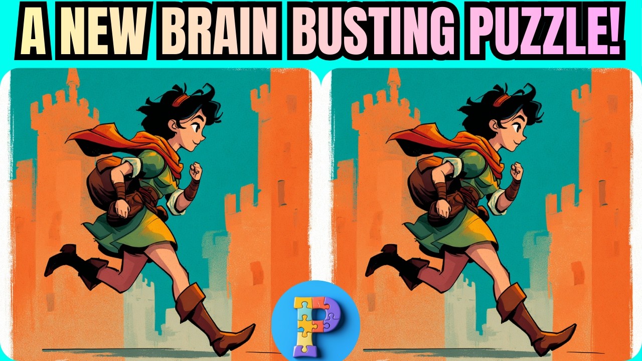 Train Your Brain and Beat This! 🧩Spot The Difference!🧩 Can you find all five?
