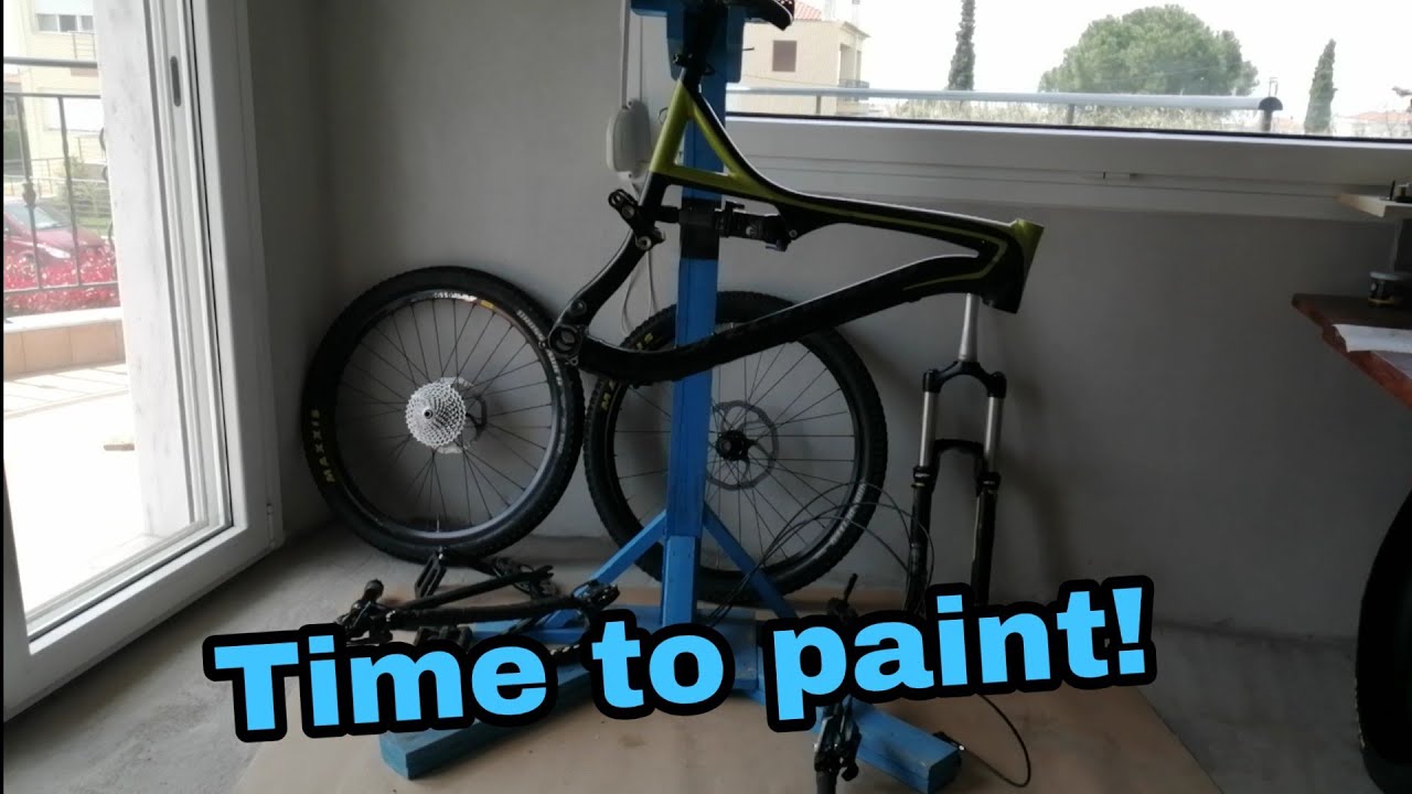 Ξεκινάω να βάψω το ποδήλατο! Part 1 - YouTube