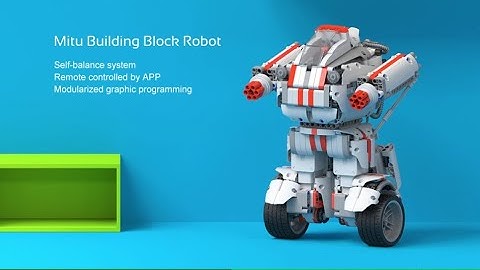 Xiaomi Mitu Building Block Robot Self-balance system Toy for Kids Remote Controlled