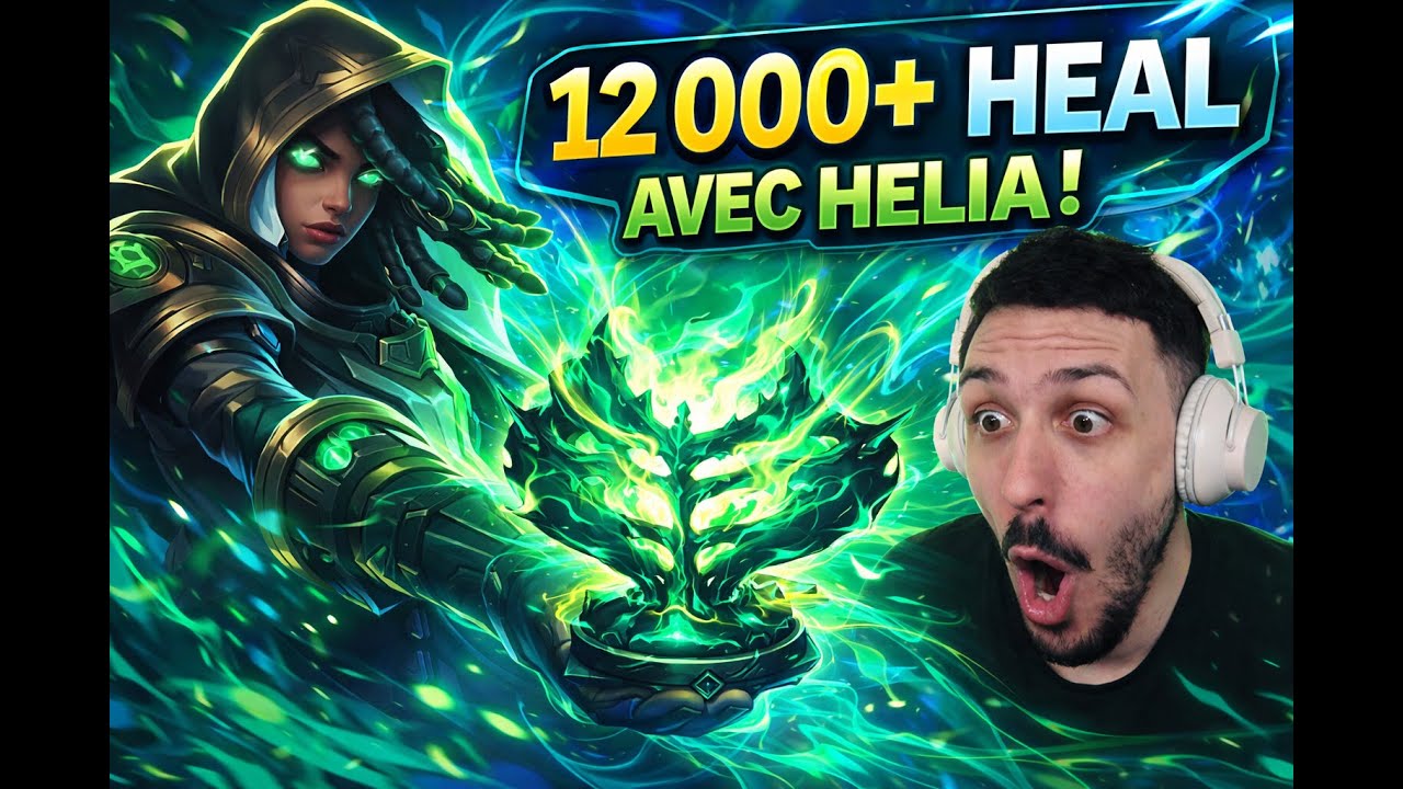 80.000+ HEAL AVEC SENNA SUPPORT ET 12.000+ SUR HELIA !?