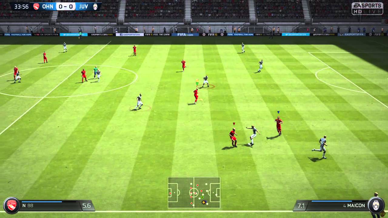 FIFA 15　オンライン対戦　実況プレイ
