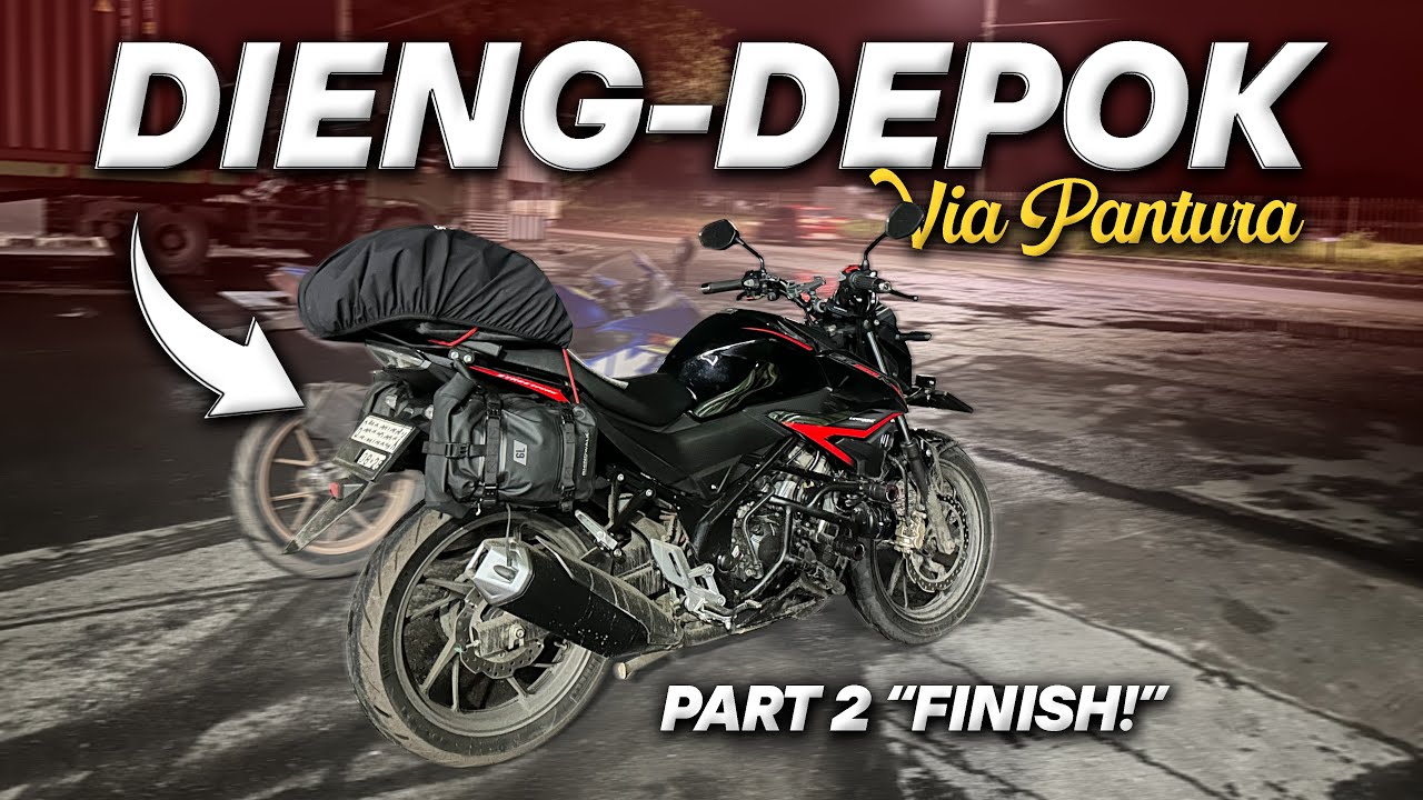 SEMALAMAN DI JALUR PANTURA, LELAH! Trip Motoran Dieng-Depok via Utara