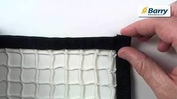Barry Net Finishing Sewn Webbing