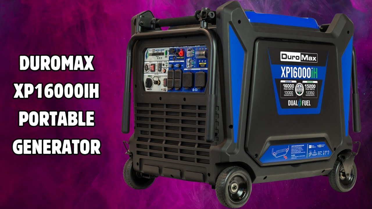 DuroMax XP16000iH | Портативный генератор - ПОЛНЫЙ ОБЗОР
