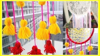 DIY Dream Catcher ll Boho style ll Shabby Chic ll Room Decor