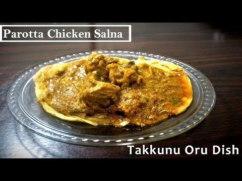 Parotta with Chicken Salna |Tamil | Wheat Parotta | Chicken Salna at Home