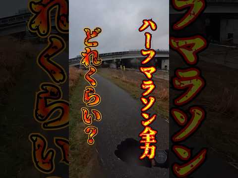 東京マラソンまで10日！なのにハーフマラソンTTをやってしまった…#マラソン