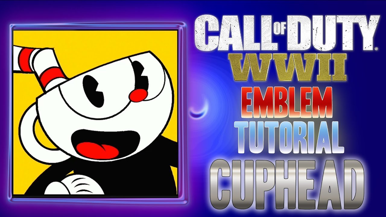 CUPHEAD - Call of Duty COD WW2 WWII ( EASY ) Emblem Tutorial