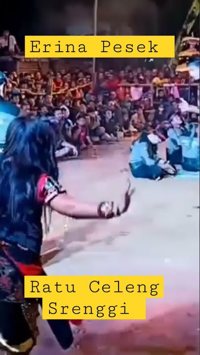 Erina Pesek ' Ratu Celeng Srenggi ' #fypシ #jarananindonesia