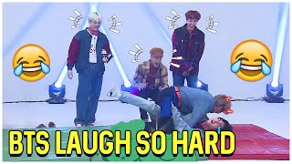 BTS Laughing So Hard  BTS Funny Moments