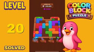 Color Block Puzzle – Level 20 | Walkthrough screenshot 5