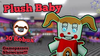 Plush Baby Gamepass Showcase!!! | A Dumb Sister Location RP Game | Roblox