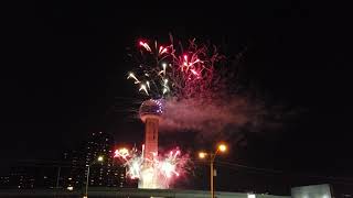 Reunion Tower Firework 2019 - Dallas, TX