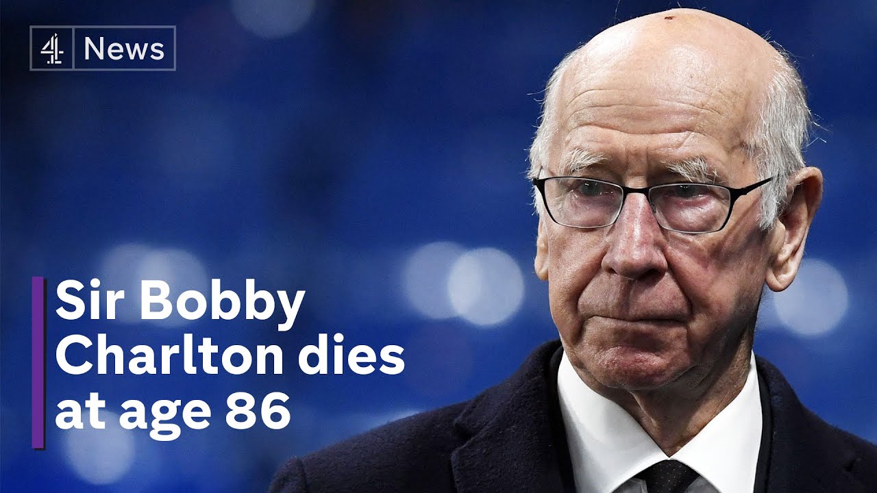 England and Manchester United great Charlton dies at 86