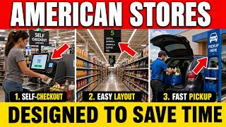 How American Stores Were Designed To Save You Time!!