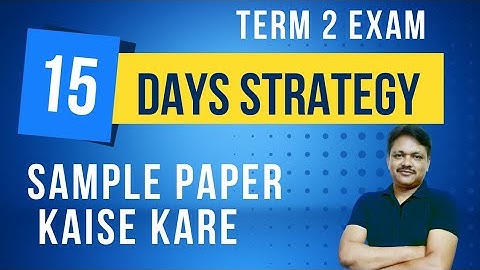 Next 15 days strategy for Term 2 | preparation kaise kare | Applied Maths class 12 | Gaur Classes