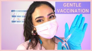 Getting your COVID Vaccine 💉 Gentle ASMR Medical Exam (soft spoken, personal attention) screenshot 3