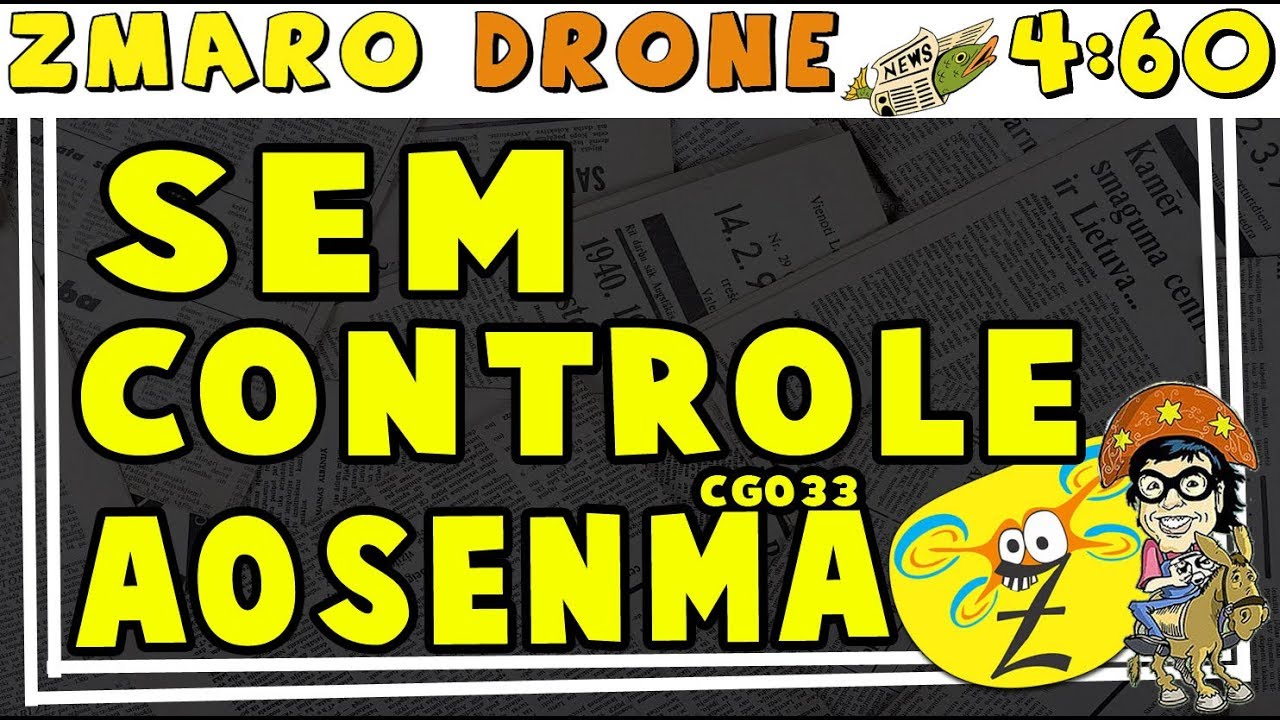 dicas de voo fsx Voando com o Drone AoSenMa cg033 e o Controle desliga, o que acontece? Veja em 4:60 com Zmaro