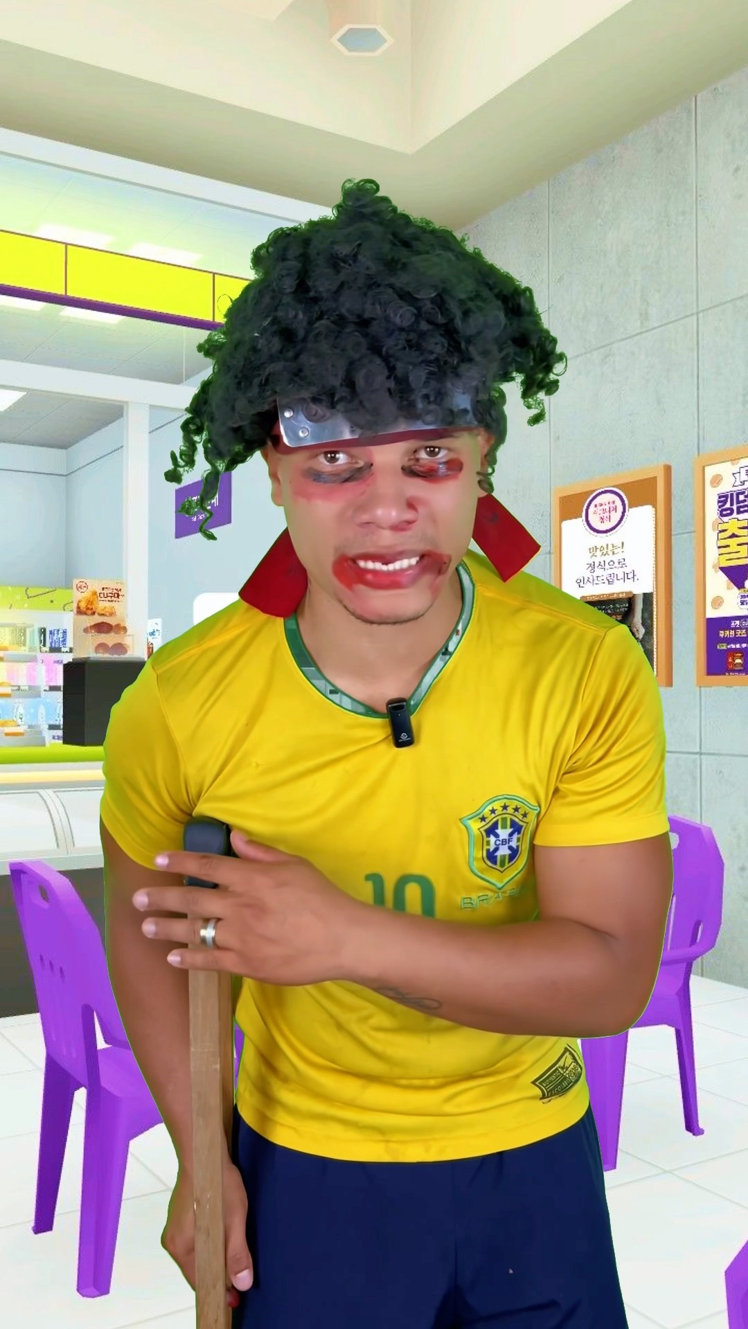 A TIA DA MERENDA DEFENDEU O BIEL ? #humor