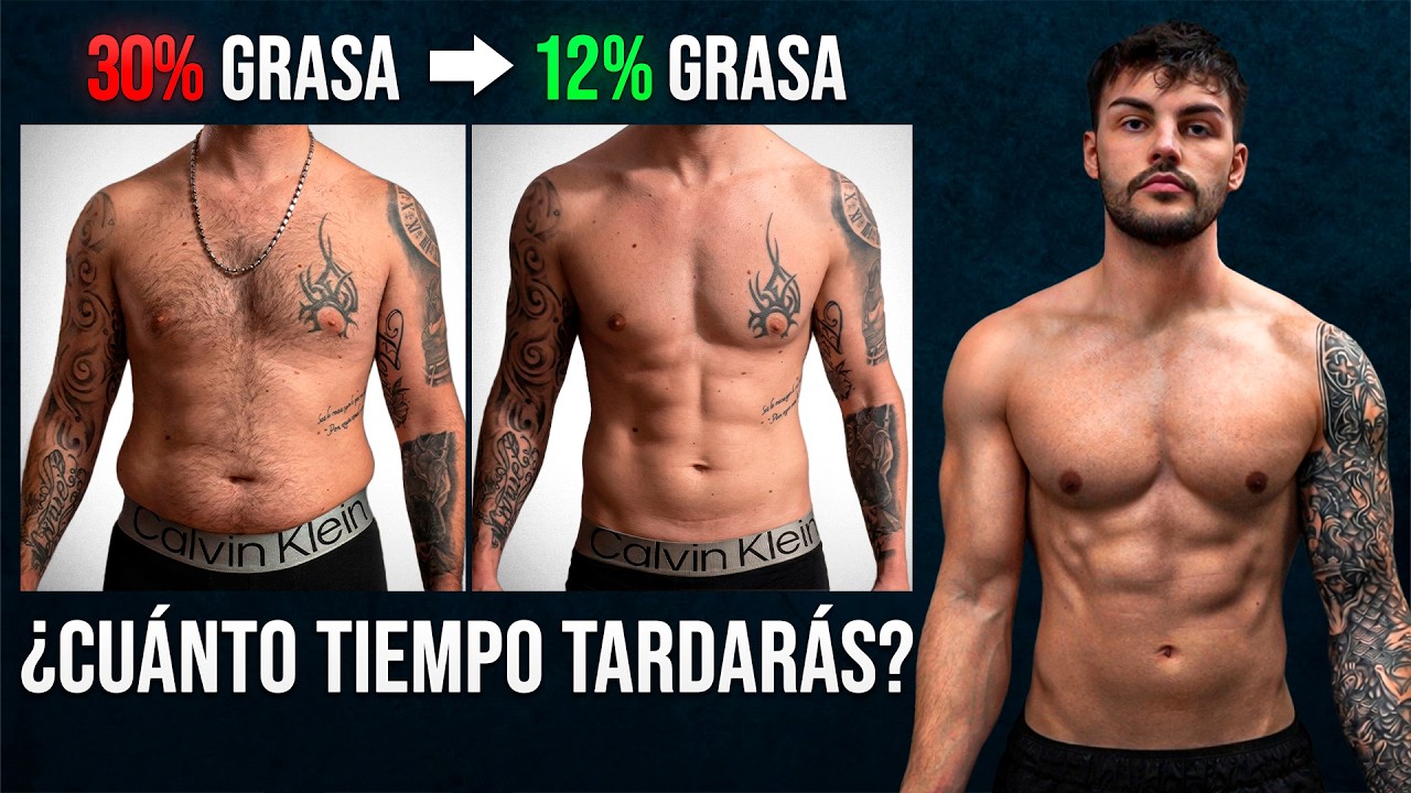 Cuánto Tardarías en Pasar del 30% al 12% de Grasa? (Ejemplos reales)