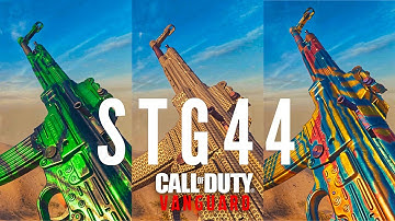 Call Of Duty Vanguard : STG44 - EVERY MASTERY CAMO - Multiplayer & Zombies