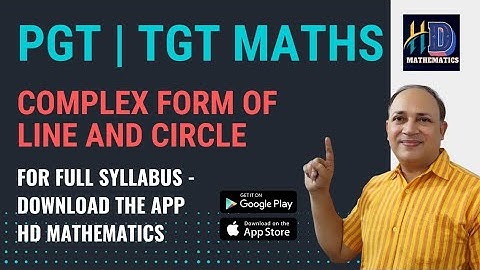 pgt maths class/full syllabus /complex numbers/Equation of line in complex number conept of rotation