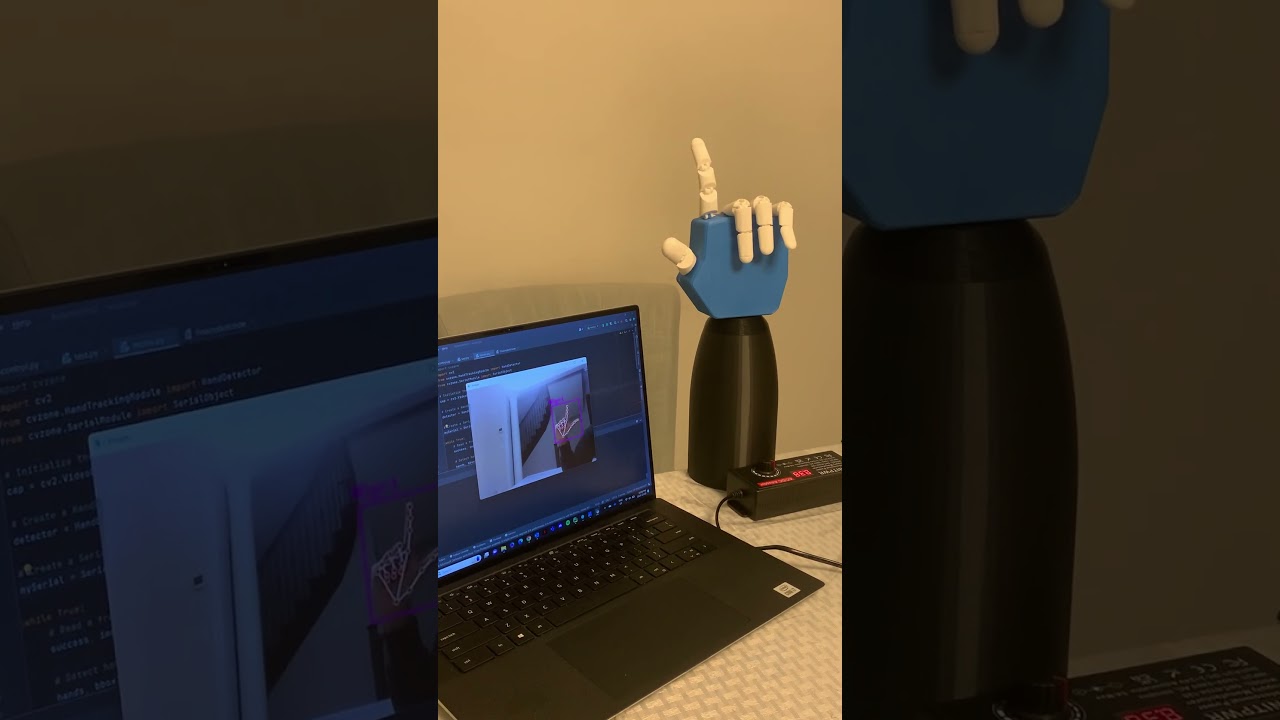 Biomimetic Robot Hand V2: Computer Vision Powered