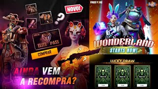 COMPLETE SEU PASSE DE ELITE ANTIGO, TUDO DO EVENTO DE PÁSCOA, LUCKY DRAW E NOVO BÔNUS - FREE FIRE