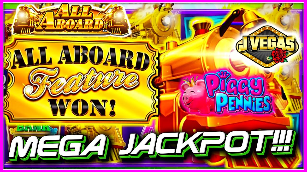 DREAM ALL ABOARD FEATURE!!! Hitting The MAXIEST Of JACKPOTS! All Aboard Piggy Pennies