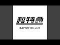 SAY NO (Re-ver.)