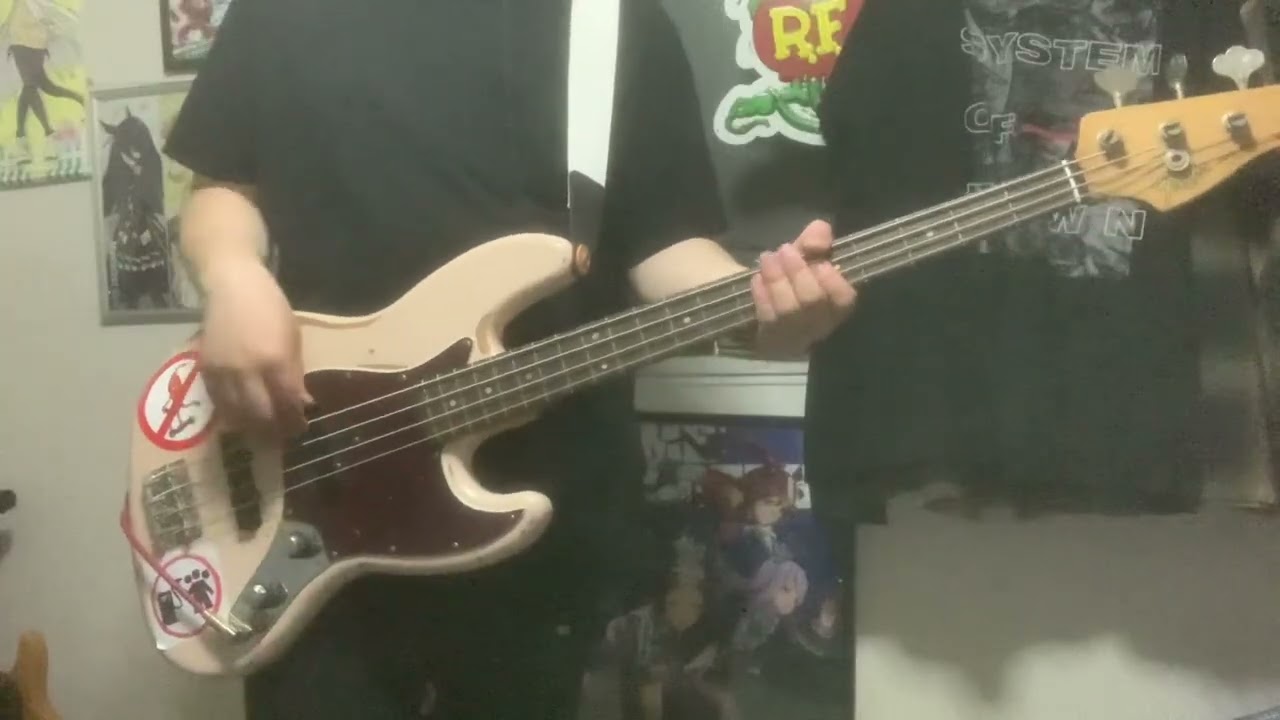 Rage Against The Machine - Killing In The Name (BassCover) Fender Flea Jazz Bass