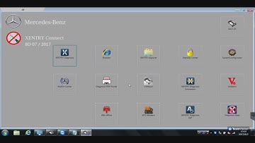 Benz C5 LAN configuration with text