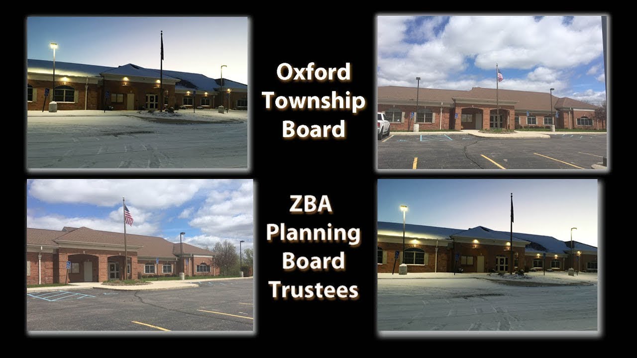 Oxford Township Board of Trustees 71019 YouTube