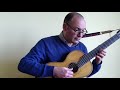 Valsa de outros tempos gonalo  artur paredes   russian 7 string guitar