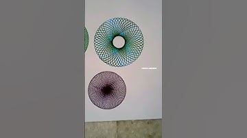 simple spirograph design #youtube #spirograph #shorts #subscribe #like