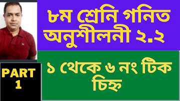 Eight Math Chapter 2.2  ll JSC Math 2.2 // ৮ম শ্রেনি চক্র বৃদ্ধি মূলধন / অনুশীলনী ২.২ // Part 1