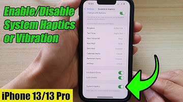 iPhone 13/13 Pro: How to Enable/Disable System Haptics or Vibration