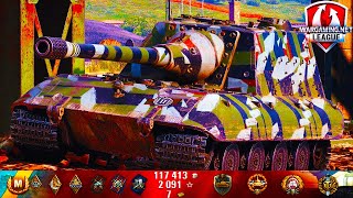 РАШ ПО ЦЕНТРУ! Jagdpanzer E 100 НЕРЕАЛЬНЫЙ НАБИТЫЙ УРОН И СВЕТ В WORLD OF TANKS