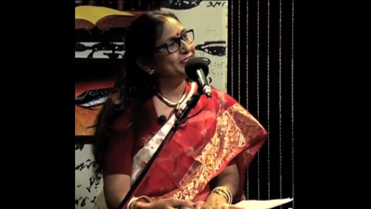 Mitali Naha Roy Recitation of Kabitar Chande Kathar Anande On SRIJAN TV