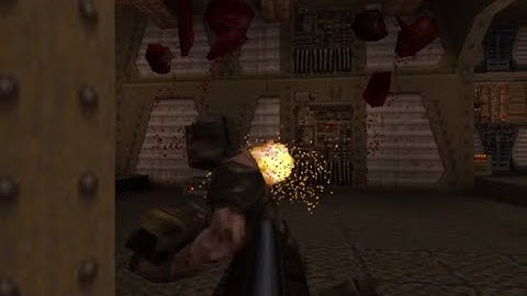 GLQuake On DOSBox-X (Win95, 3DFX)