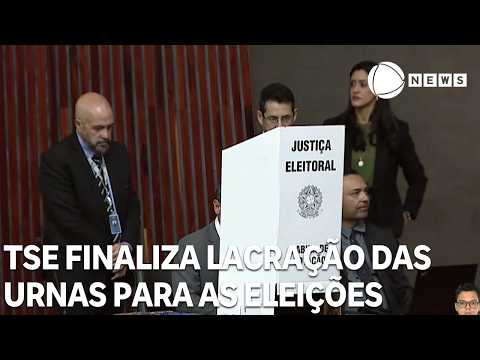 TSE finalizes sealing of voting machines for the elections
