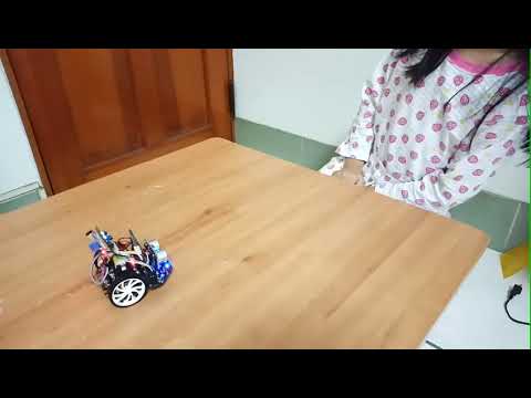micro:bit_麥昆小車與MU sensor board (MORPX) 影像辨識: 人體偵測加聲控前進