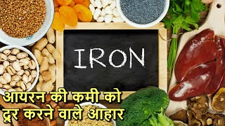 Food for Iron Deficiency | iron rich food | आयरन की कमी को दूर करने वाले आहार