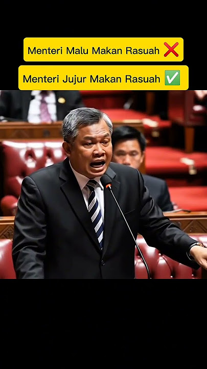 Macam ni lah menteri kami Nak 🤣 #lawak #aivideo #menteri