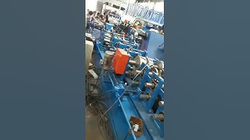 Infinitely variable web length for C purlin roll forming machine