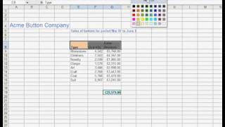Homestudy UK - Excel 2003/XP Borders and Shading