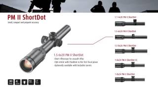Schmidt Bender 1-8x24 PM II ShortDot CC 2. BE FD CQB2 1/4 MOA cw