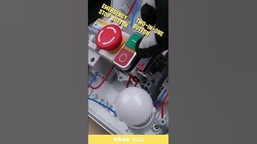 How They Work Together: Dual Position Push Button Switch, Emergency Stop, Relay & Circuit Status Lig